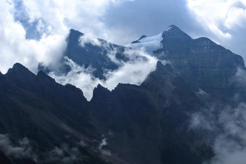 Above Lake Louise, Banff, Alberta CA,