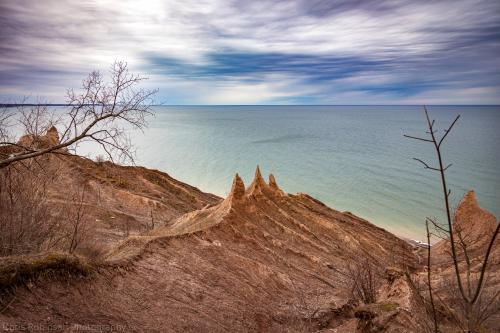 Chimney bluff states park.