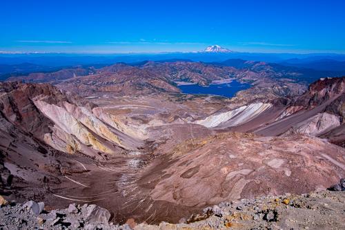 St. Helens, Spirit Lake, and Rainier, WA