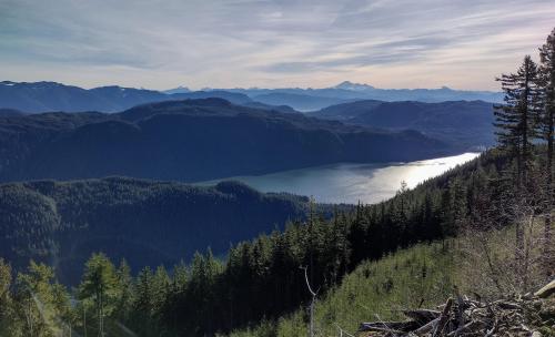 Stave Lake from Rolley Peak, Mission, British Columbia []