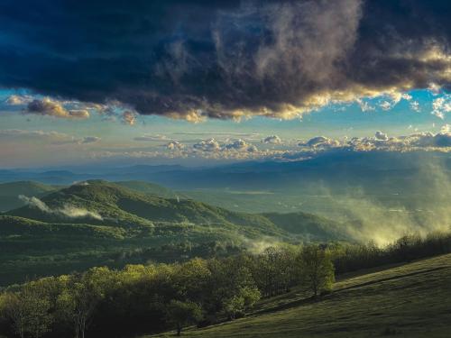 More Blue Ridge views post rain, Bearwallow Mountain, NC