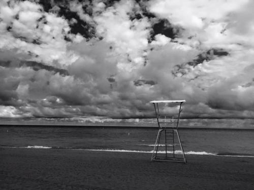 Grand Bend on a stormy summer day.