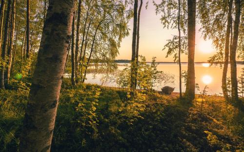 Lake Summanen Finland by Chase Timmons