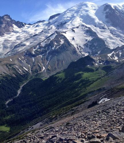 The Immense Mt. Rainier, Washington