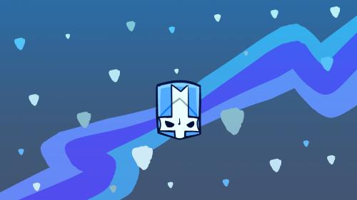 Blue Knight in Snowstorm - Castle Crashers -