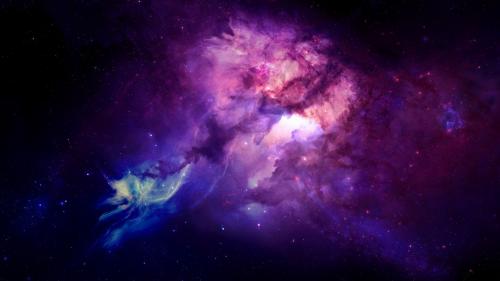 Interstellar Cloud, Nebula, Stars, Galaxy