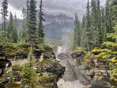 Athabasca Falls. Alberta, Canada