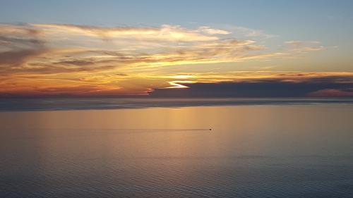 "S" is for "sunset". Cape Breton Island