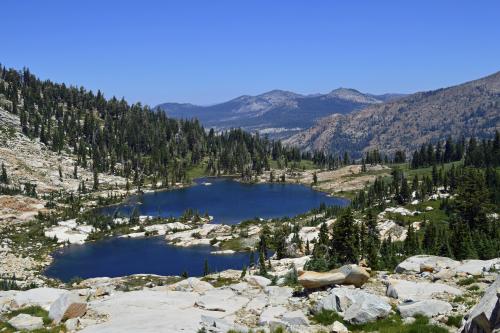 Doris Lake, Desolation Wilderness, California  []