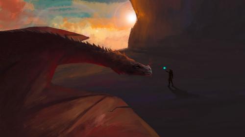 man magic dragon