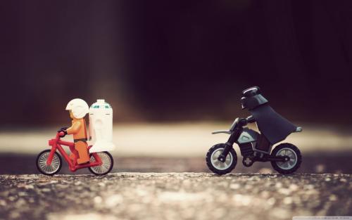 bike chase