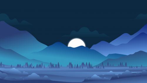 Minimal Landscape Mountains