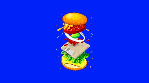 Four-Byte Burger by Ahoy