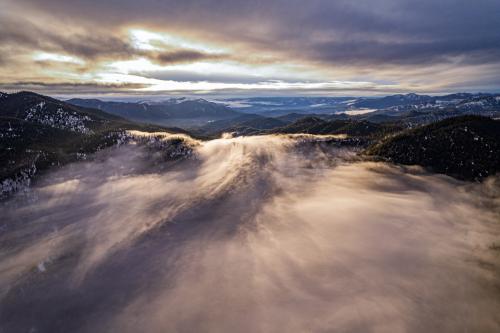 Hayfork Summit Fog Apron. Hayfork, CA.