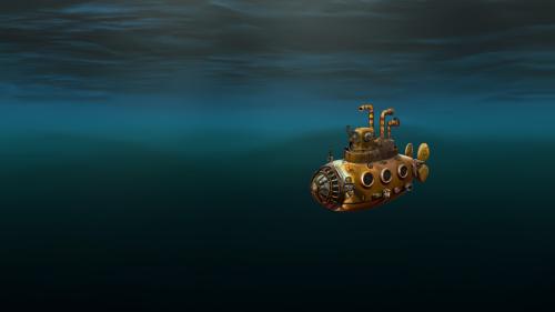 Steampunk Submarine