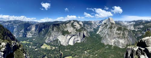 Yosemite Valley and Half Dome