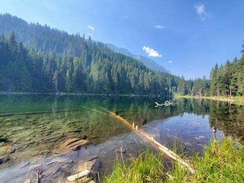 Hidden Lake in Lake Wenatchee, WA