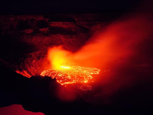 Mount Kilauea, Hawaii 2021.