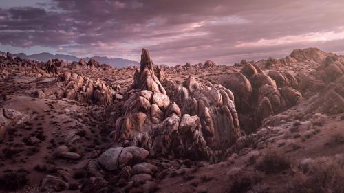 Alabama Hills Landscape Scenery