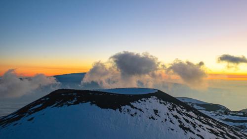 Crater over the Clouds, Mauna Kea, Big Island, HI