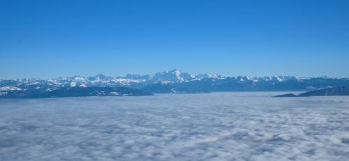 A beautiful sea of clouds. Alps, France {OC}  | IG : @koussai.shakir