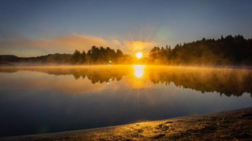 Good morning from Algonquin Park, Ontario, Canada