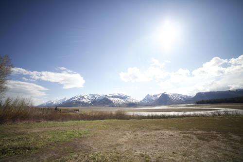 Teton range and Jackson Lake