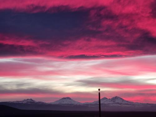 Sunset in Central Oregon