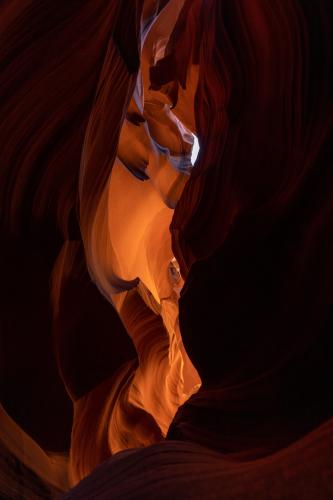 A Crack of Light, Antelope Canyon