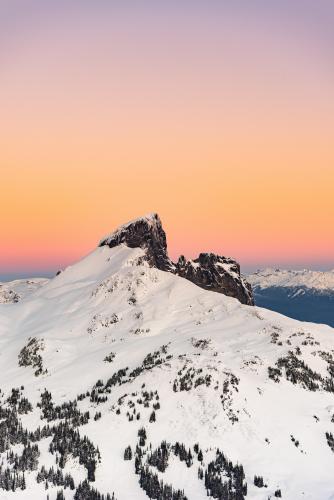 Black Tusk at sunrise, Garibaldi Provincial Park, Canada  [4016x6016]