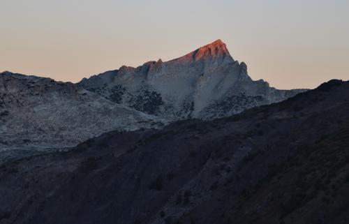 First Light On The Sierra Nevada