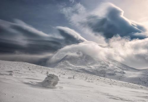 Mount Hoverla in the ukrainian Carpaths. [2700 x 1868] not  [Mihajlo Pecovnits CC-BY-SA, 4.0 Source in the comments]