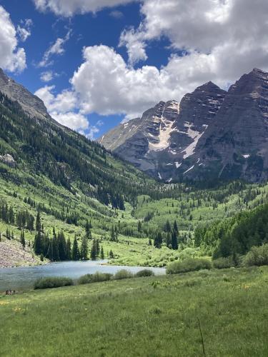 Sun kissed - Maroon Bells