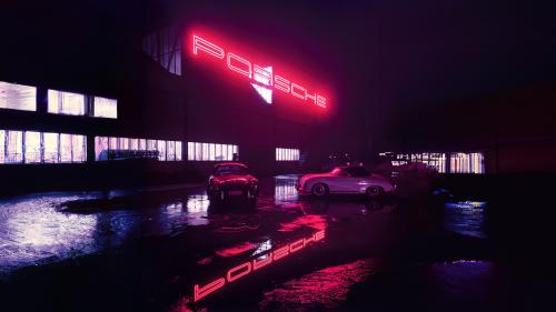 Porsche Plant 2 at Zuffenhausen, 1955