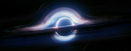 Artist's render of the black hole with accretion disk [Credit: Nika Maisuradze]