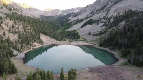 Sawtooth Mountains Mill Lake, Idaho