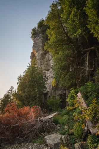 Cliffs of the Niagara Escarpment, Peninsula State Park, Wisconsin