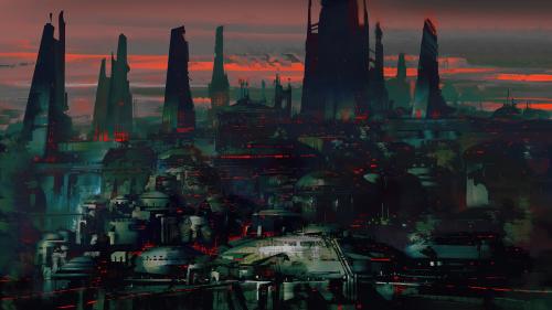 Dark City by Eric Elwell