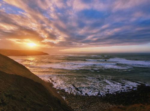 Sunset, São Martinho do Porto, Portugal