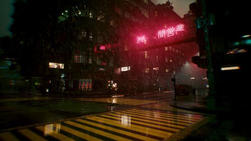 Little China at night - Cyberpunk 2077