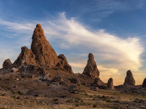 Trona Pinnacles Trona Ca.