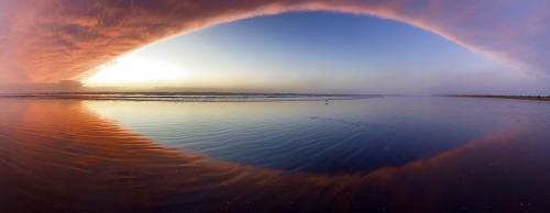 Sunset at the beach, Westport, WA