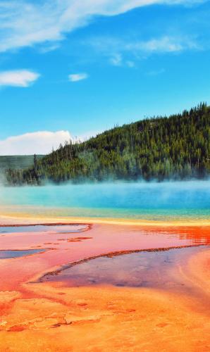 Grand Prismatic Hot Springs, Yellowstone National Park