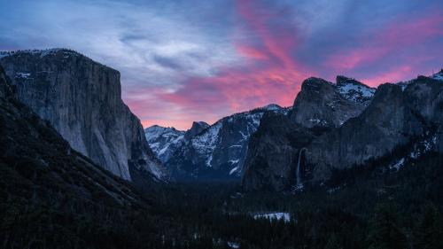 Yosemite National Park in Winter