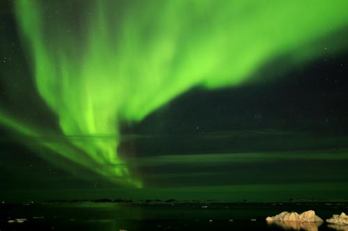 Putting green in Greenland