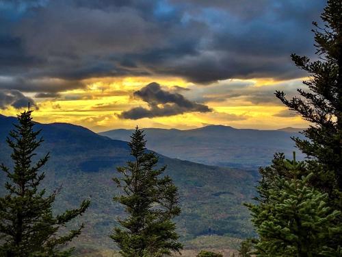 Sunset from the Imp Ledges, The White Mountains, New Hampshire