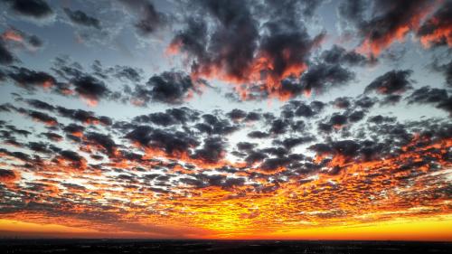 Sunlight Explosion In Texas