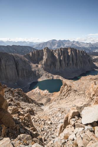 View from the Mount Whitney trail, Eastern Sierra, California  [3800 x 5700]