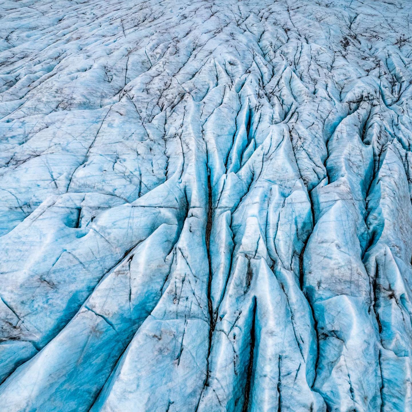 Hoffellsjökull glacier in East Iceland